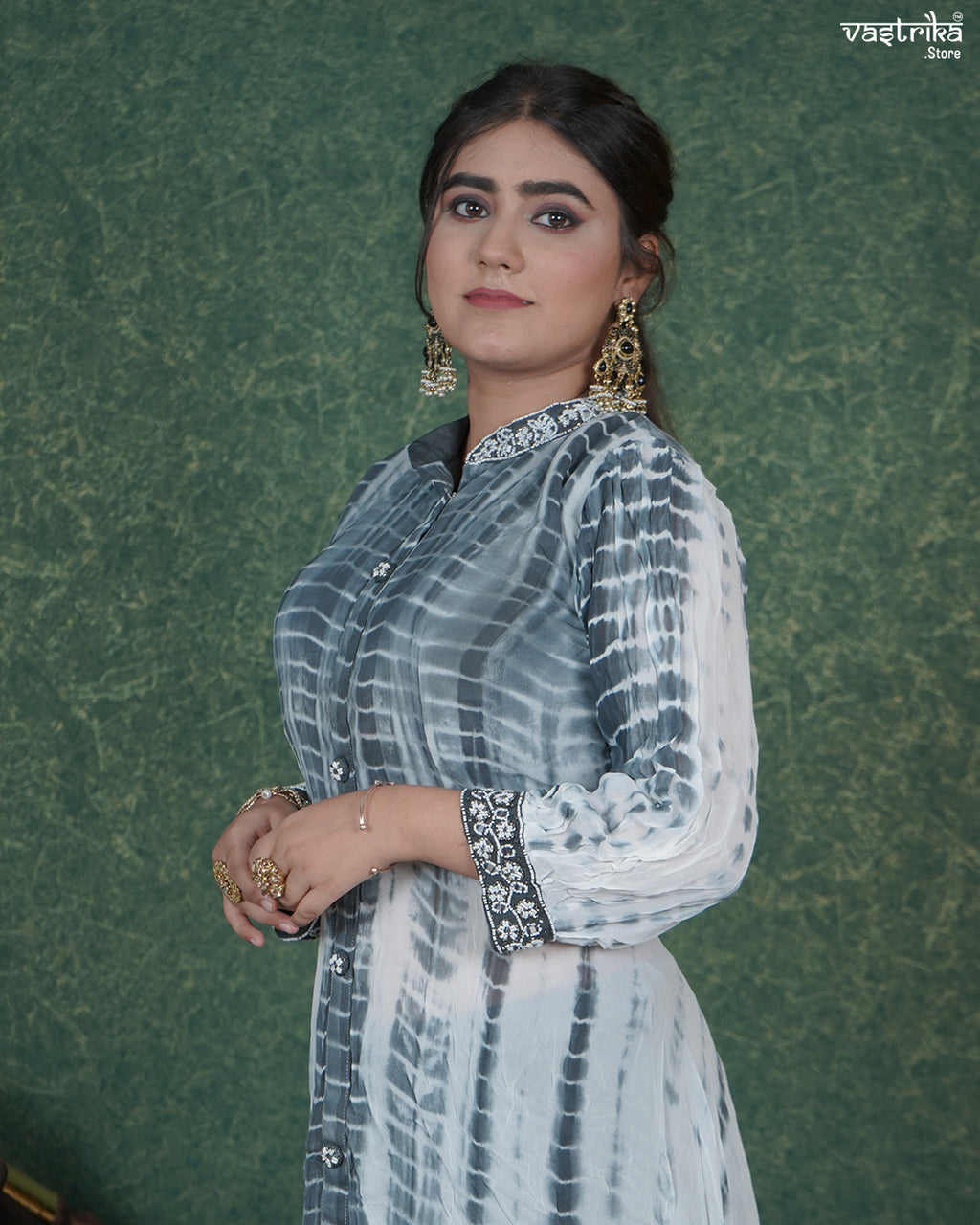 Shibori Print Coord Set