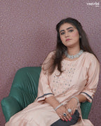Hand-Embroidered Kurti Set