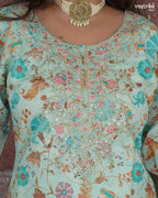 Subtle Shine Straight Kurti Set