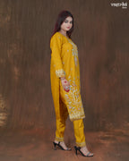 Zariya Handworked Jari Kurti Set