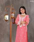Elegant Organza Kurti Set