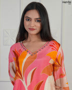 Paan Gala Elegance Kurti Set