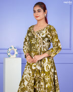 Mehndi Angrakha Gotta Pata Set