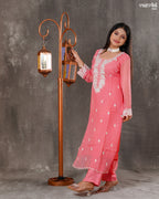 Elegant Organza Kurti Set